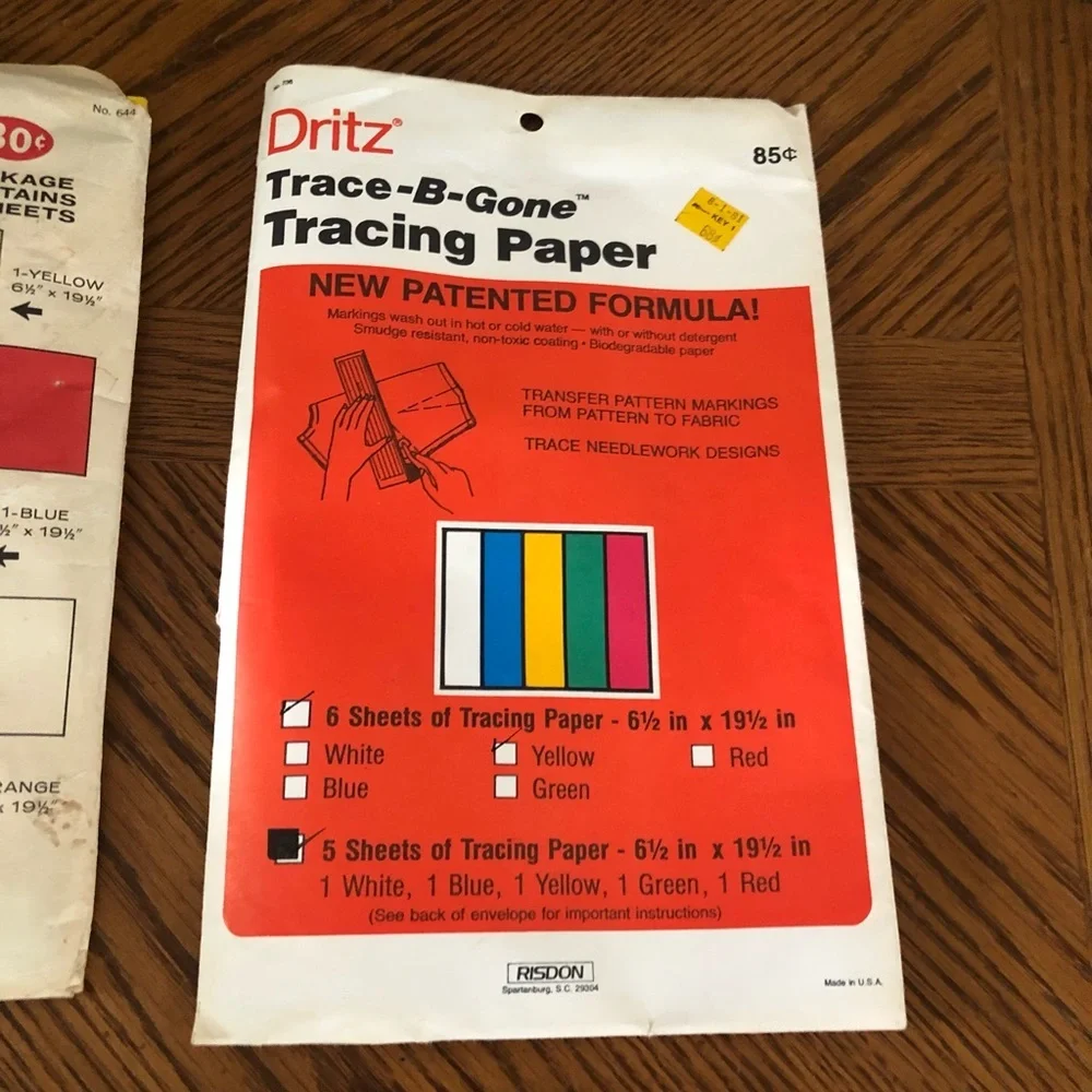 Vintage Tracing Paper for Sewing